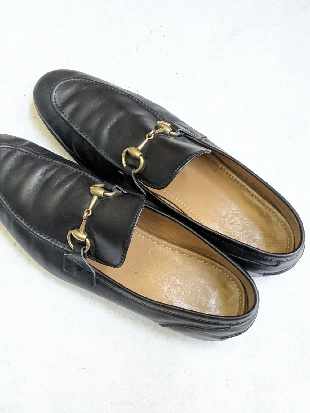 Gucci Horsebit Loafers Black Men US 9.5 - Picture 9 of 15